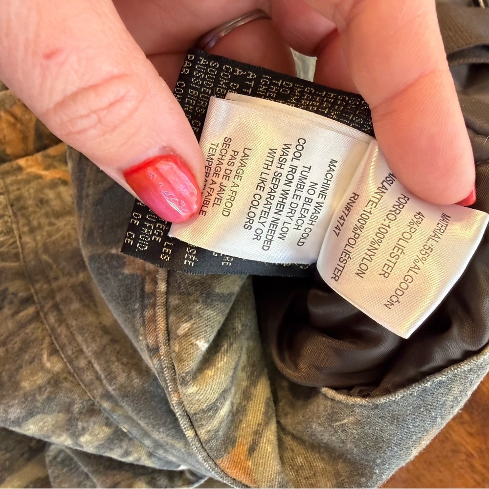 RedHead Camouflage insulated overalls bibs Jumpsuit size large tall - Picture 9 of 11